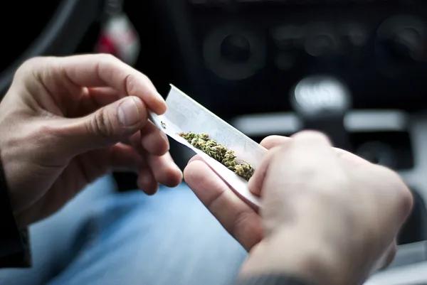 man making a joint