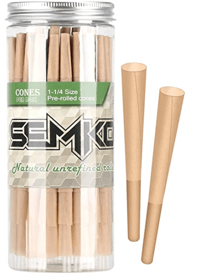 SEMKONT 1-1-4 Rolling Papers Pre Rolled Cones
